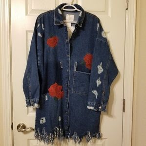 Zara Trafaluc Distressed Denimwear